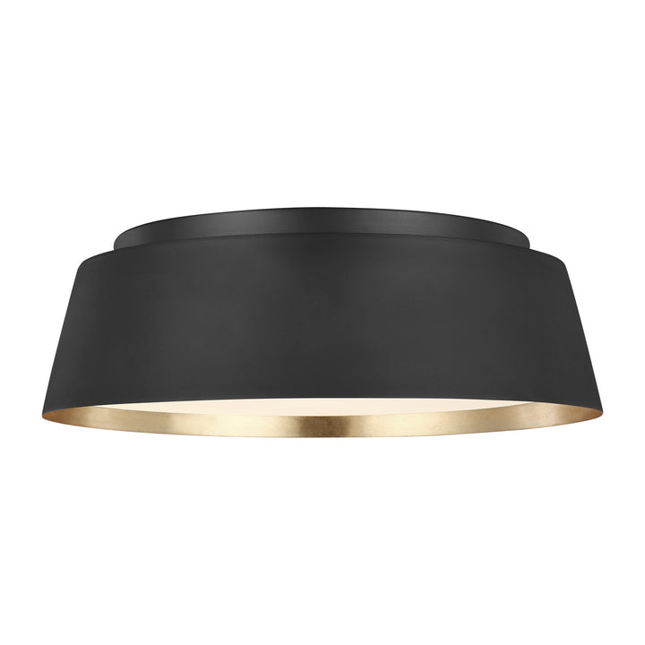 Visual Comfort Studio Canada - EF1003MBK - Three Light Flush Mount - Asher - Midnight Black
