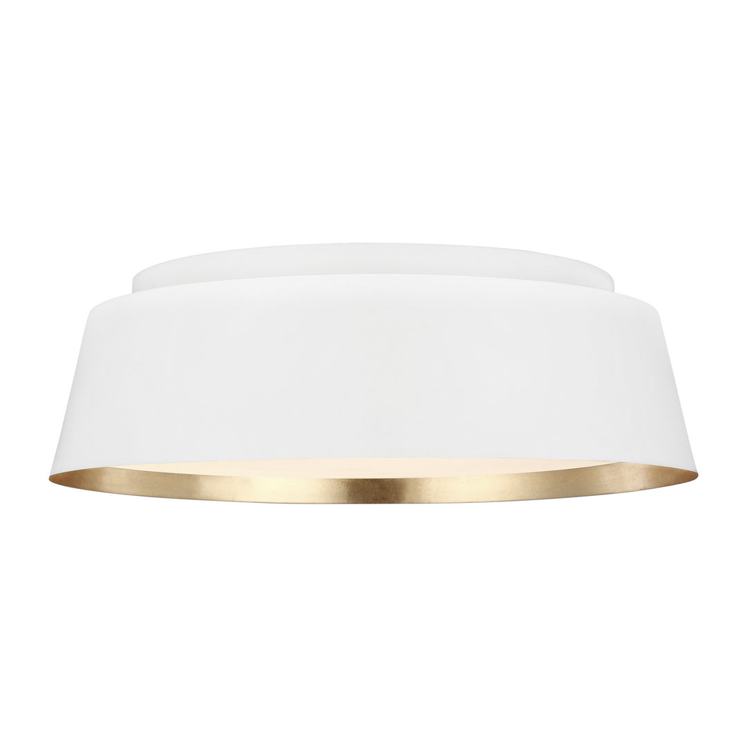 Visual Comfort Studio Canada - EF1003MWT - Three Light Flush Mount - Asher - Matte White