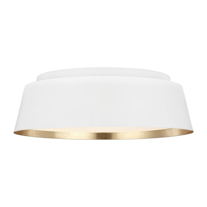 Visual Comfort Studio Canada - EF1003MWT - Three Light Flush Mount - Asher - Matte White