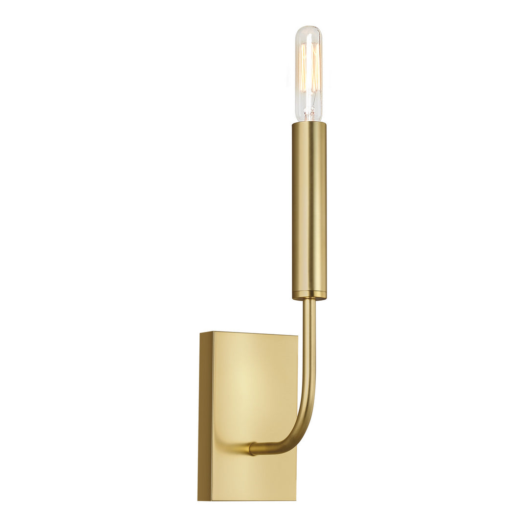 Brianna One Light Wall Sconce in Burnished Brass - available from The Lighting Shoppe, trusted by Canadian homeowners
