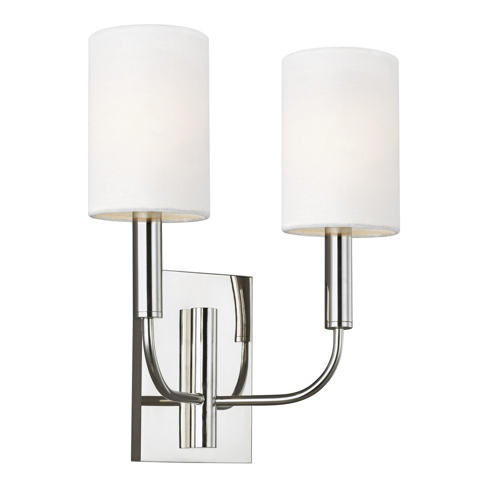 Visual Comfort Studio Canada - EW1002PN - Two Light Wall Sconce - Brianna - Polished Nickel