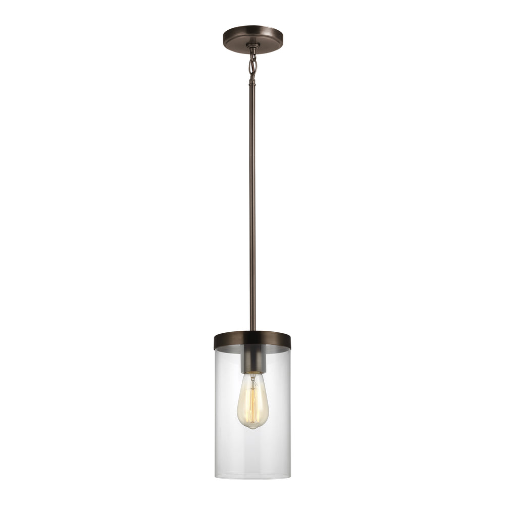 Zire One Light Pendant in Brushed Oil Rubbed Bronze - available from The Lighting Shoppe, trusted by Canadian homeowners