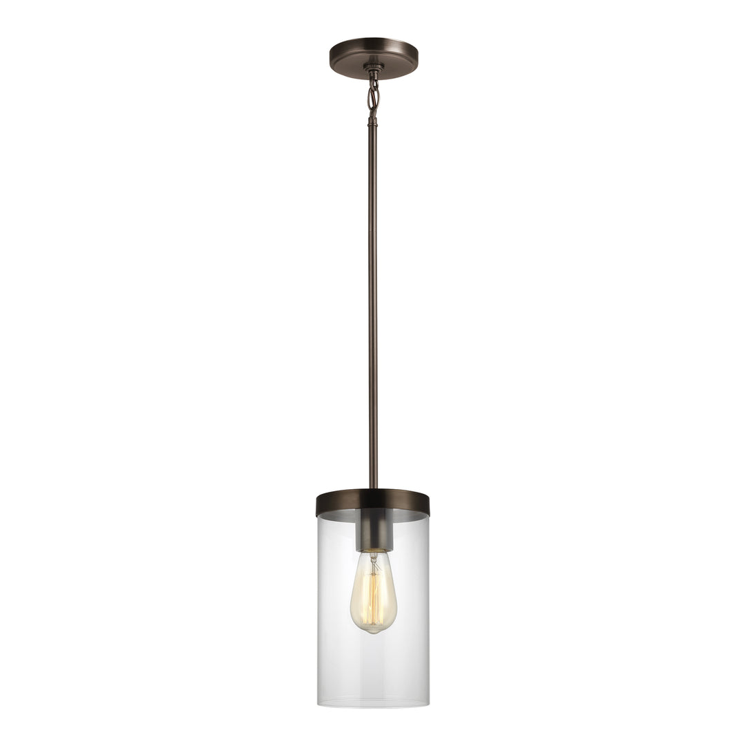 Zire One Light Pendant in Brushed Oil Rubbed Bronze - available from The Lighting Shoppe, trusted by Canadian homeowners