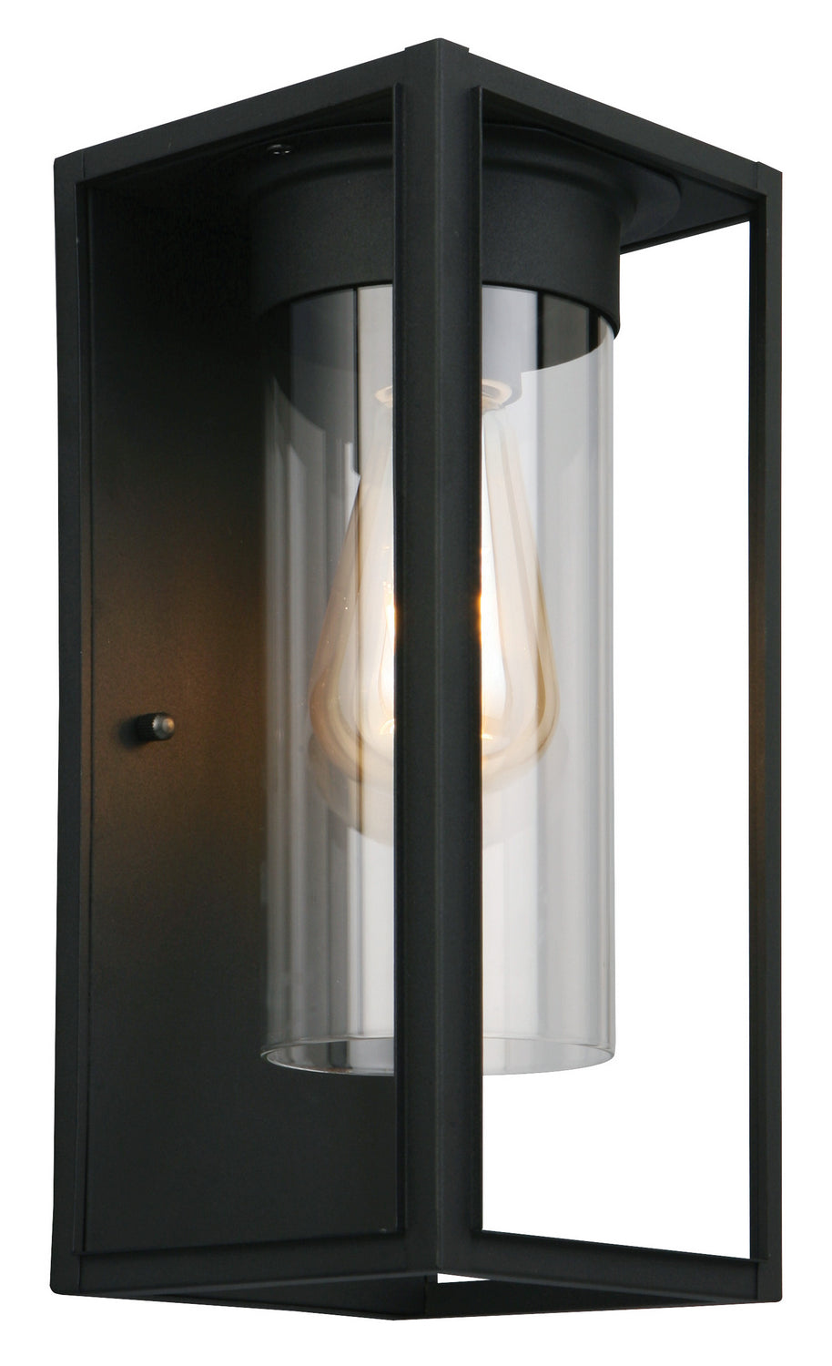 Walker Hill One Light Outdoor Wall Mount in Matte Black - available from The Lighting Shoppe, trusted by Canadian homeowners
