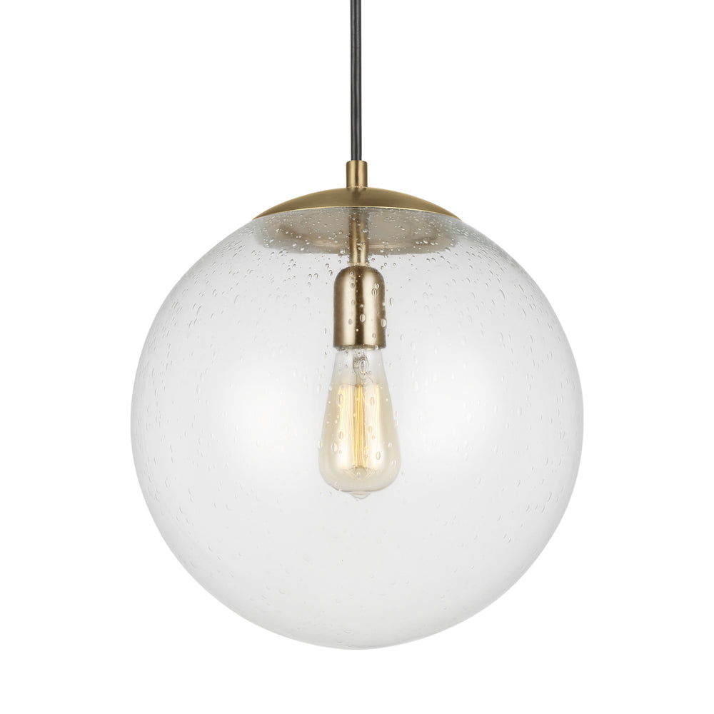 Visual Comfort Studio Canada - 6801801EN7-848 - One Light Pendant - Leo-Hanging Globe - Satin Brass