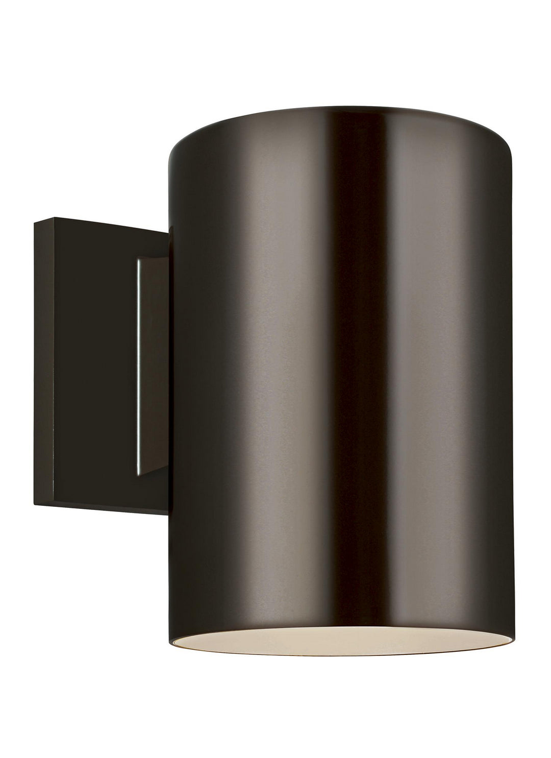 Outdoor Cylinders One Light Outdoor Wall Lantern in Bronze - available from The Lighting Shoppe, trusted by Canadian homeowners