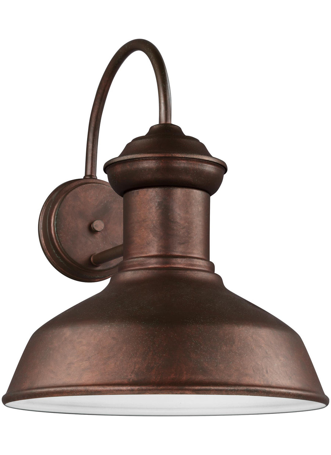 Fredricksburg One Light Outdoor Wall Lantern in Weathered Copper - available from The Lighting Shoppe, trusted by Canadian homeowners
