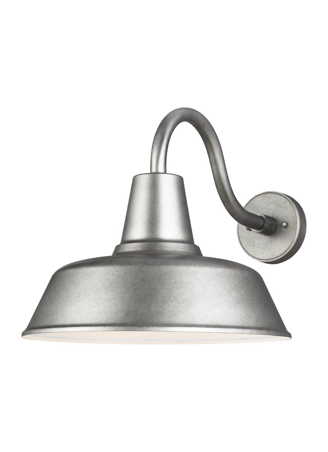 Barn Light One Light Outdoor Wall Lantern in Weathered Pewter - available from The Lighting Shoppe, trusted by Canadian homeowners