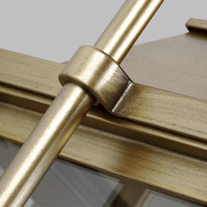 Visual Comfort Studio Canada - OL13200PDB - Three Light Lantern - Wellsworth - Painted Distressed Brass