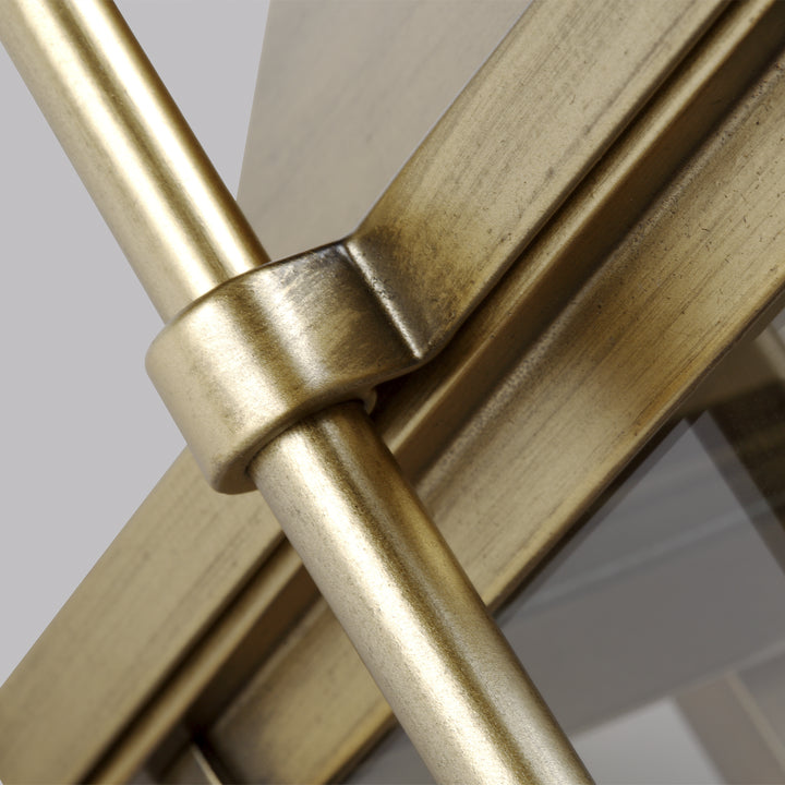 Visual Comfort Studio Canada - OL13202PDB - Four Light Lantern - Wellsworth - Painted Distressed Brass