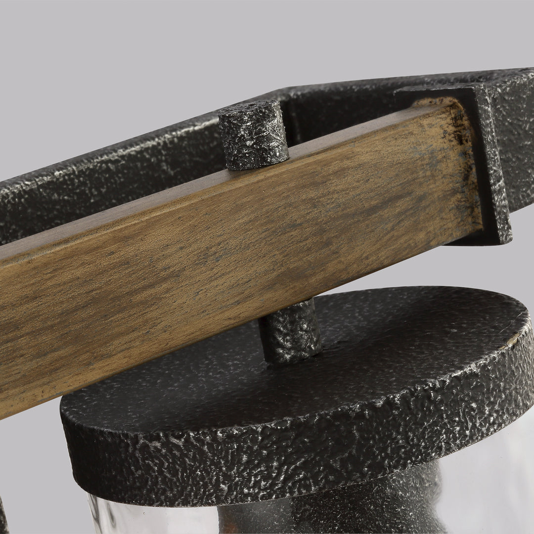 Visual Comfort Studio Canada - VS18252DWK/SGM - Two Light Vanity - Angelo - Distressed Weathered Oak / Slate Grey Metal