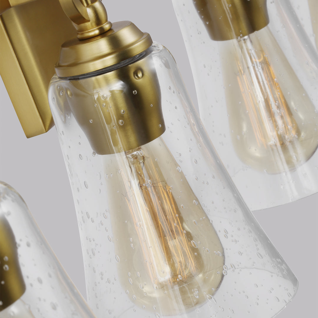 Visual Comfort Studio Canada - VS24704BBS - Four Light Vanity - Monterro - Burnished Brass