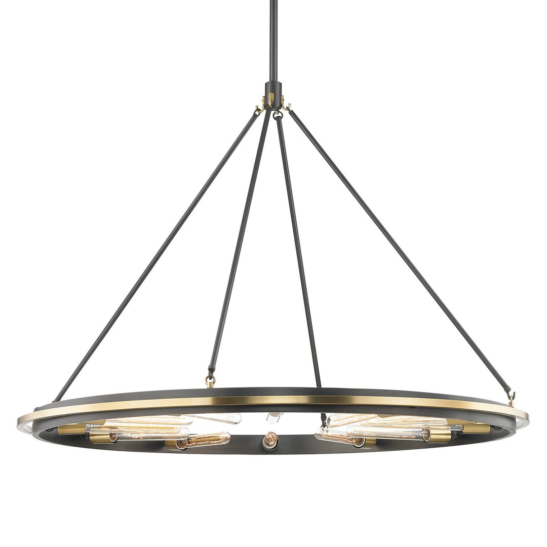 Chambers 12 Light Chandelier in Aged Old Bronze - available from The Lighting Shoppe, trusted by Canadian homeowners