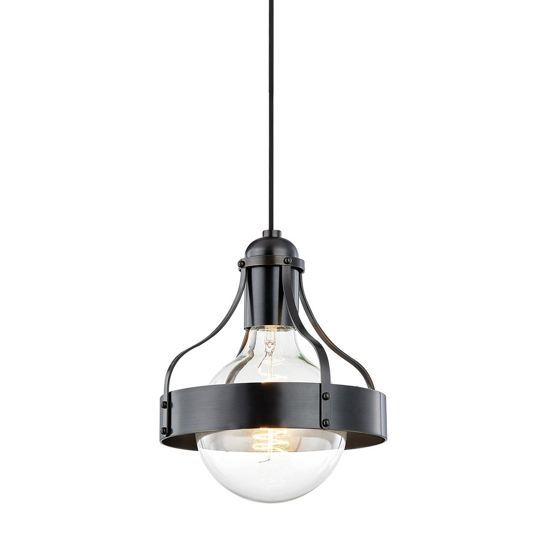 Violet One Light Pendant in Old Bronze - available from The Lighting Shoppe, trusted by Canadian homeowners