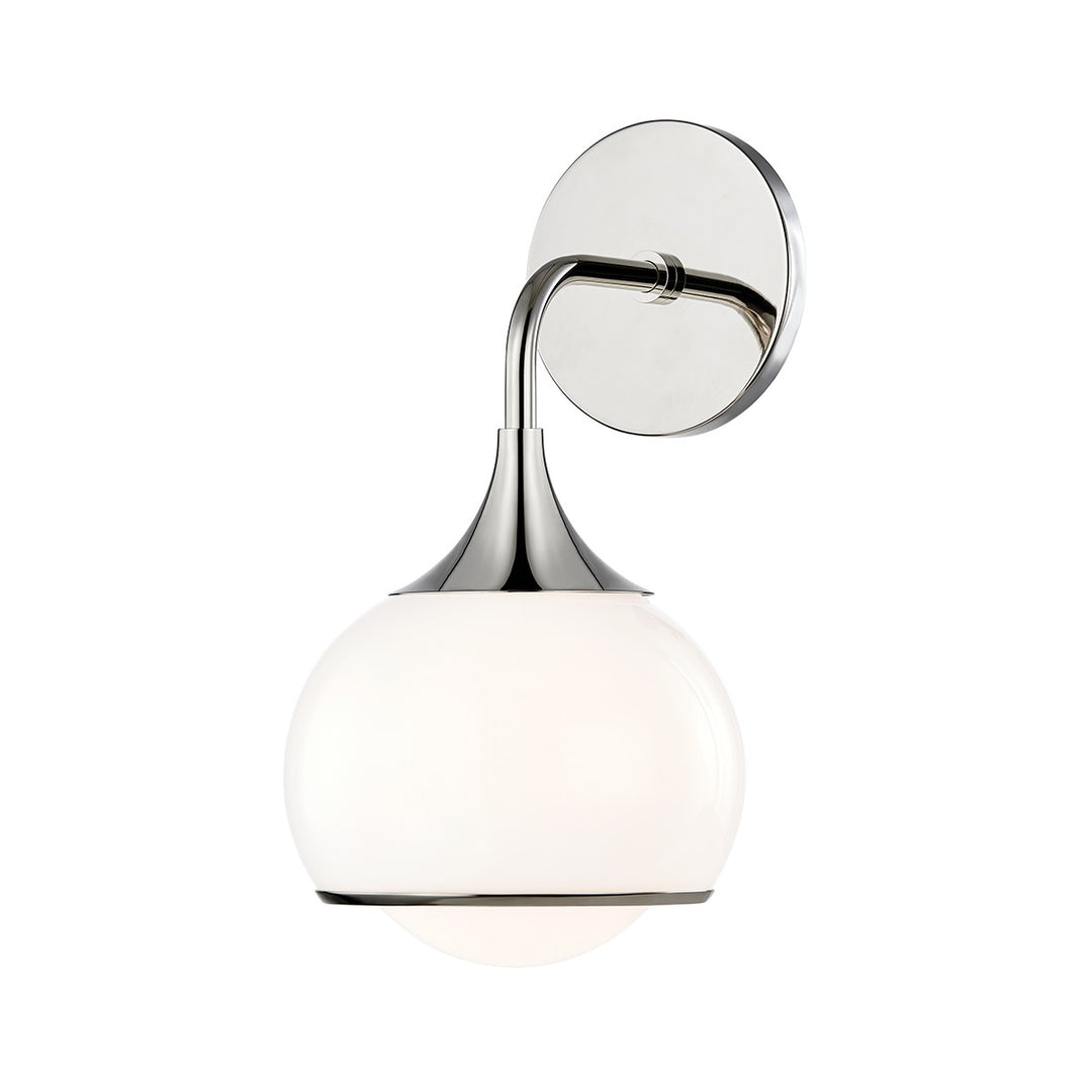 Reese One Light Bath and Vanity in Polished Nickel - available from The Lighting Shoppe, trusted by Canadian homeowners