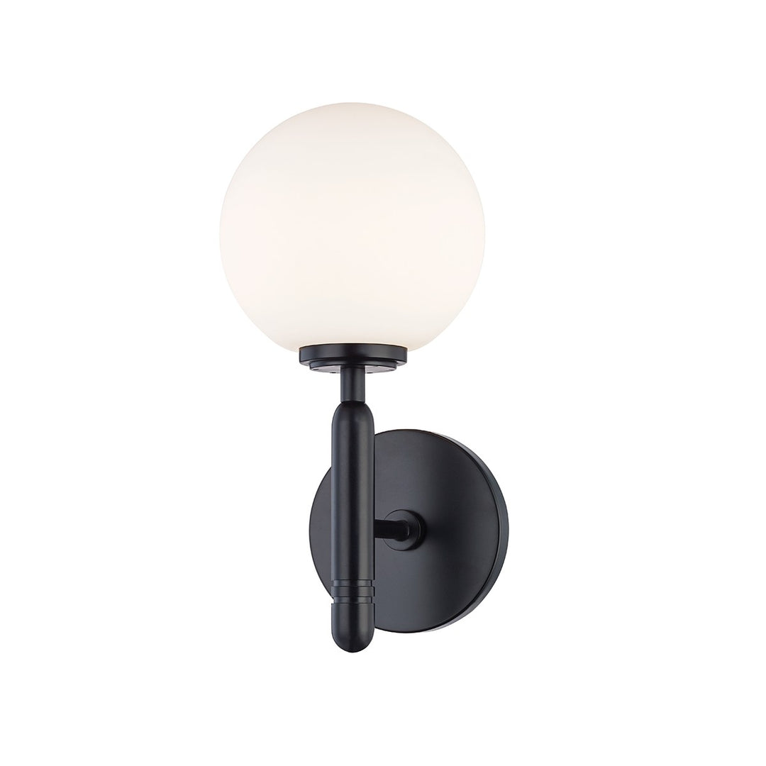 Mina LED Wall Sconce in Black - available from The Lighting Shoppe, trusted by Canadian homeowners