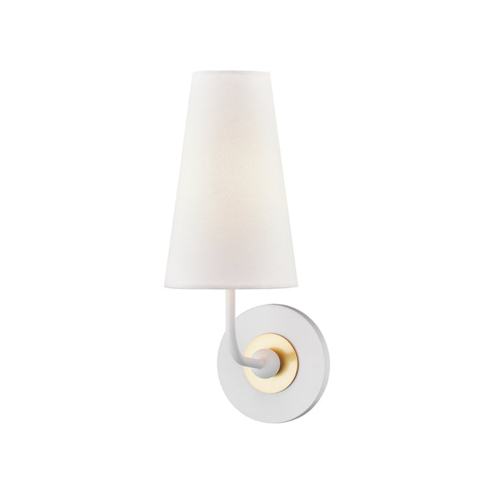 Mitzi Canada - H318101-AGB/WH - One Light Wall Sconce - Merri - Aged Brass