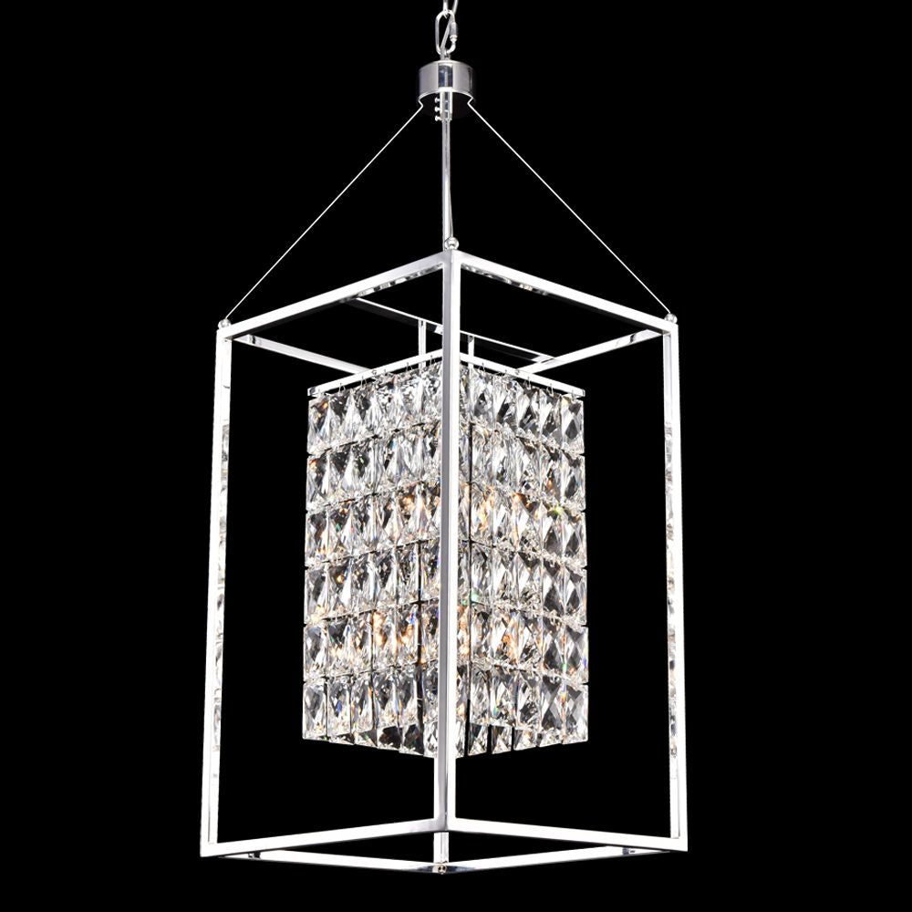 Cages Eight Light Pendant in Chrome - available from The Lighting Shoppe, trusted by Canadian homeowners