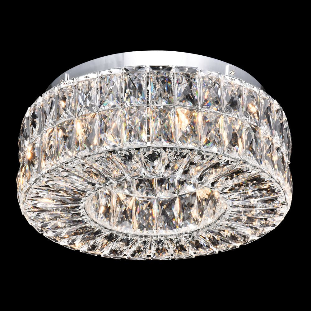 Urban Nine Light Close to Ceiling in Chrome - available from The Lighting Shoppe, trusted by Canadian homeowners