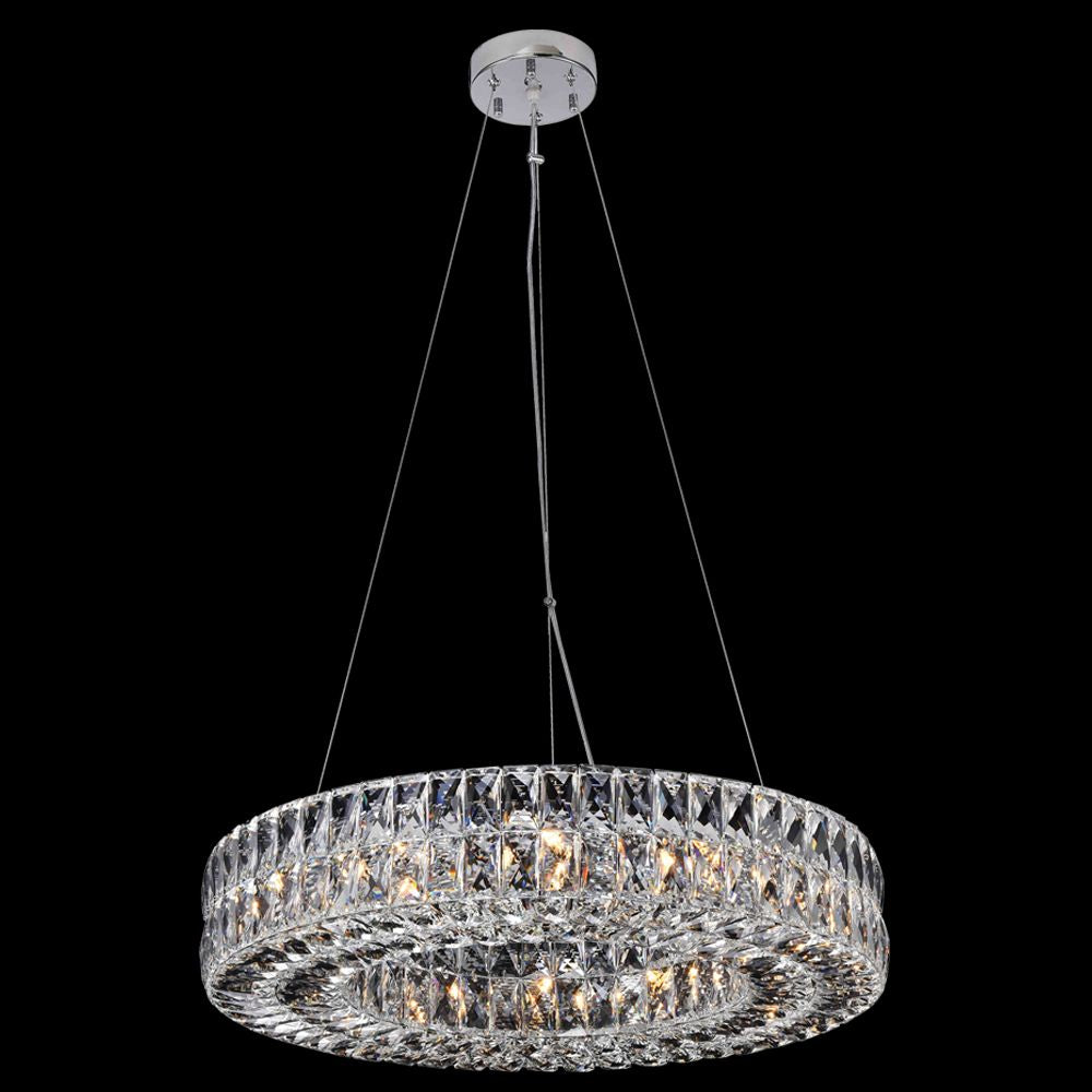 Urban Ten Light Chandelier in Chrome - available from The Lighting Shoppe, trusted by Canadian homeowners