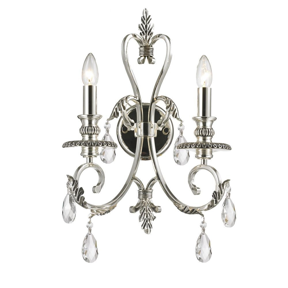 Magnolia Two Light Wall Sconce in Chrome - available from The Lighting Shoppe, trusted by Canadian homeowners