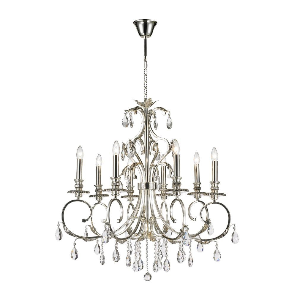 Magnolia Eight Light Chandelier in Chrome - available from The Lighting Shoppe, trusted by Canadian homeowners