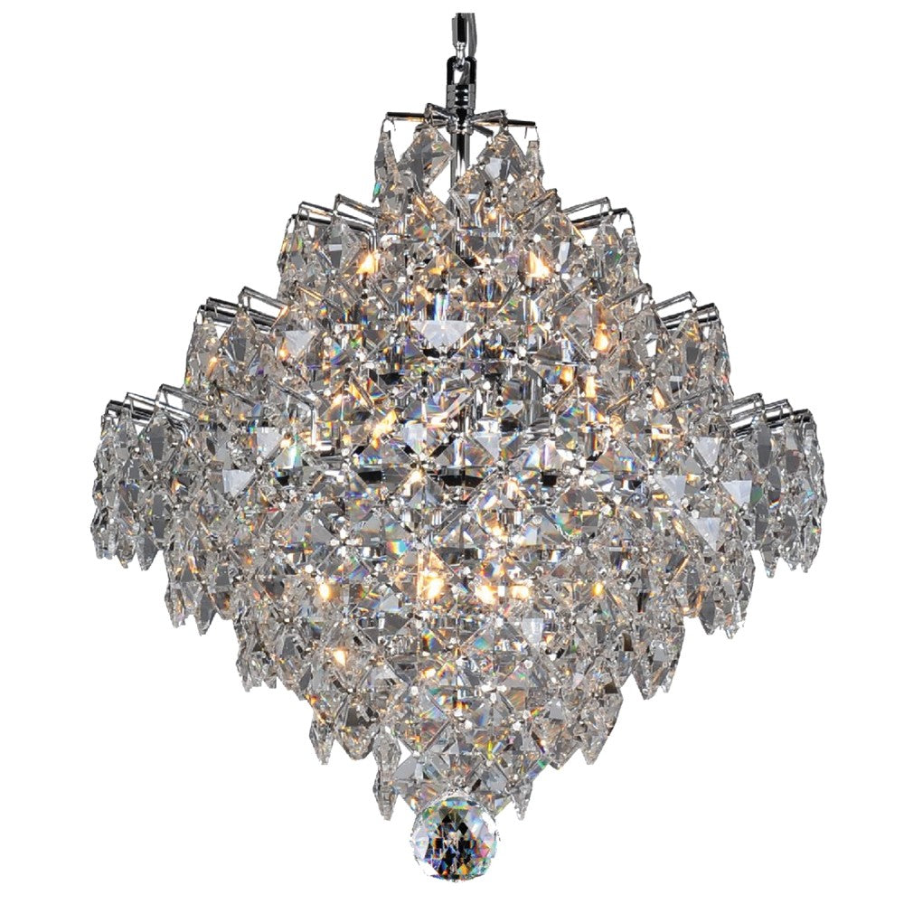 Cluster Four Light Chandelier in Chrome - available from The Lighting Shoppe, trusted by Canadian homeowners