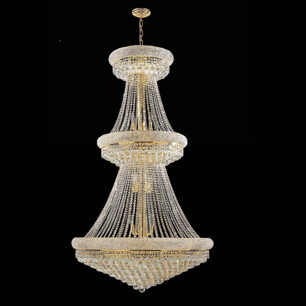 Empire 32 Light Chandelier in Gold - available from The Lighting Shoppe, trusted by Canadian homeowners