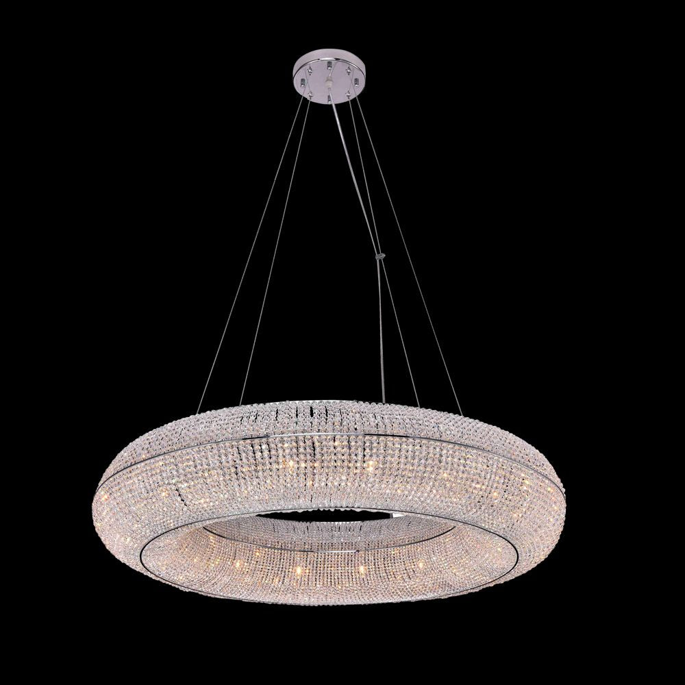 Luna 16 Light Chandelier in Chrome - available from The Lighting Shoppe, trusted by Canadian homeowners