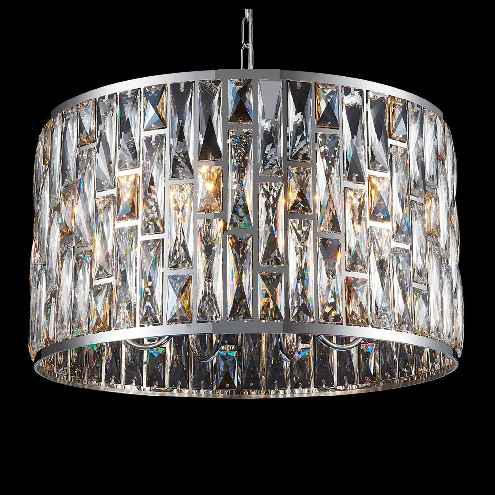 Camden Six Light Pendant in Chrome - available from The Lighting Shoppe, trusted by Canadian homeowners