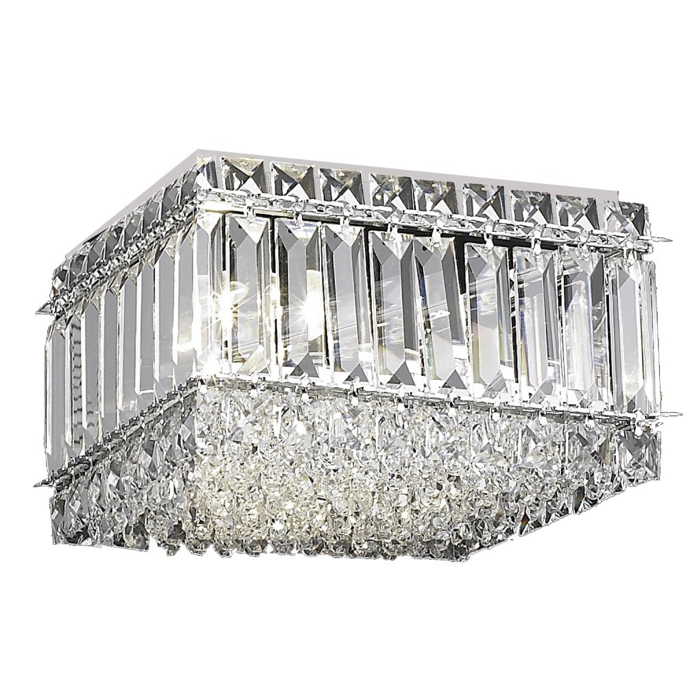 Avant-Garde Four Light Close to Ceiling in Chrome - available from The Lighting Shoppe, trusted by Canadian homeowners