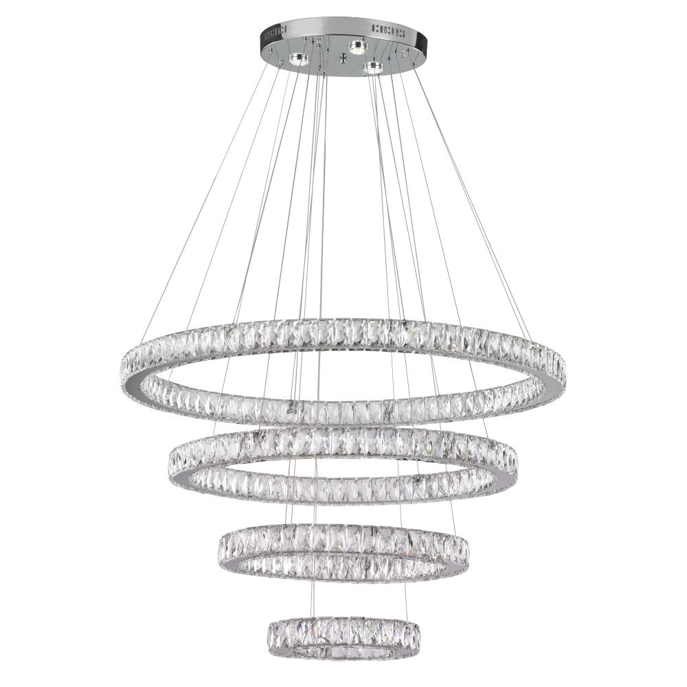 LED LED Chandelier in Chrome - available from The Lighting Shoppe, trusted by Canadian homeowners