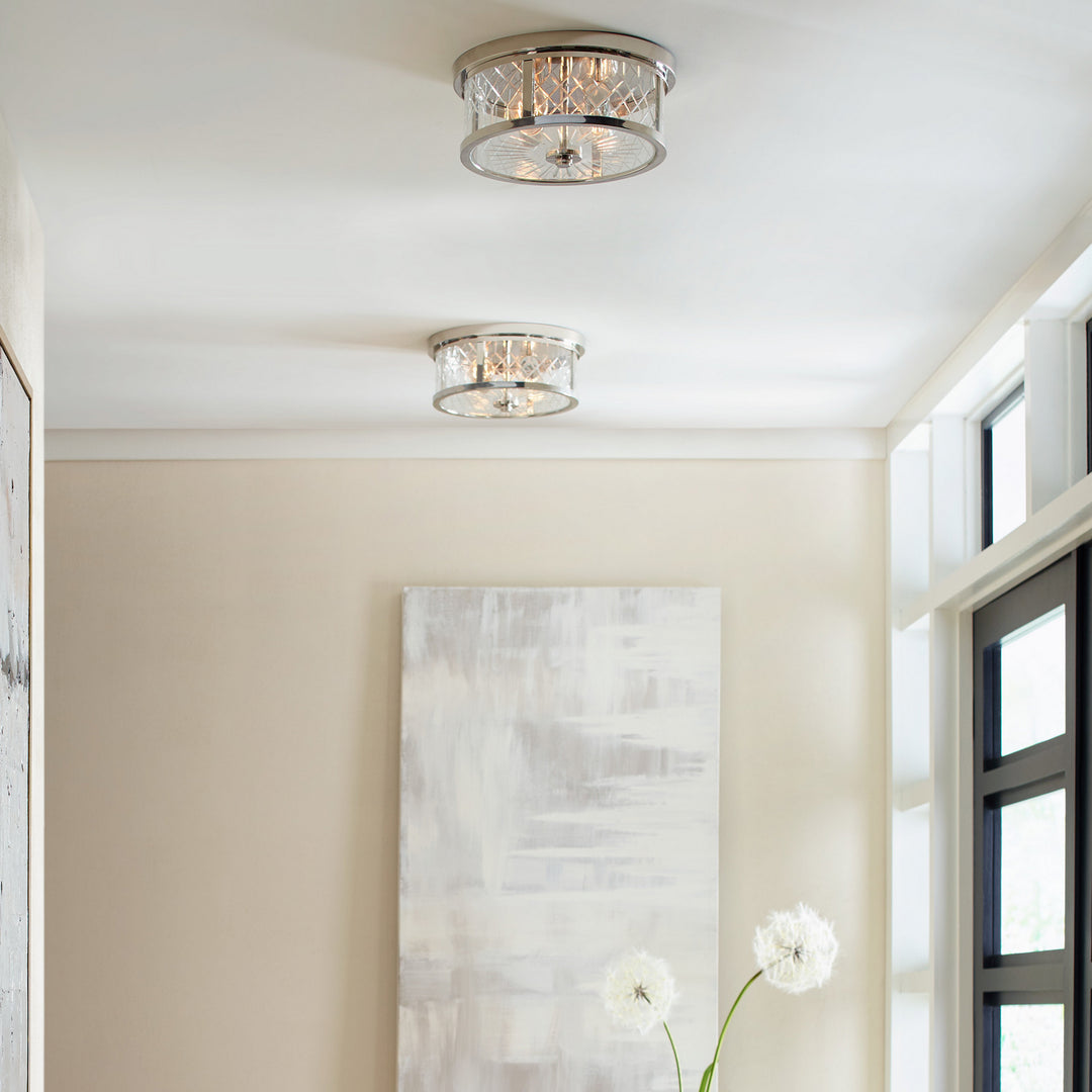 Visual Comfort Studio Canada - AF1072PN - Two Light Flush Mount - Alec - Polished Nickel