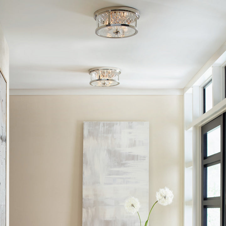 Visual Comfort Studio Canada - AF1072PN - Two Light Flush Mount - Alec - Polished Nickel