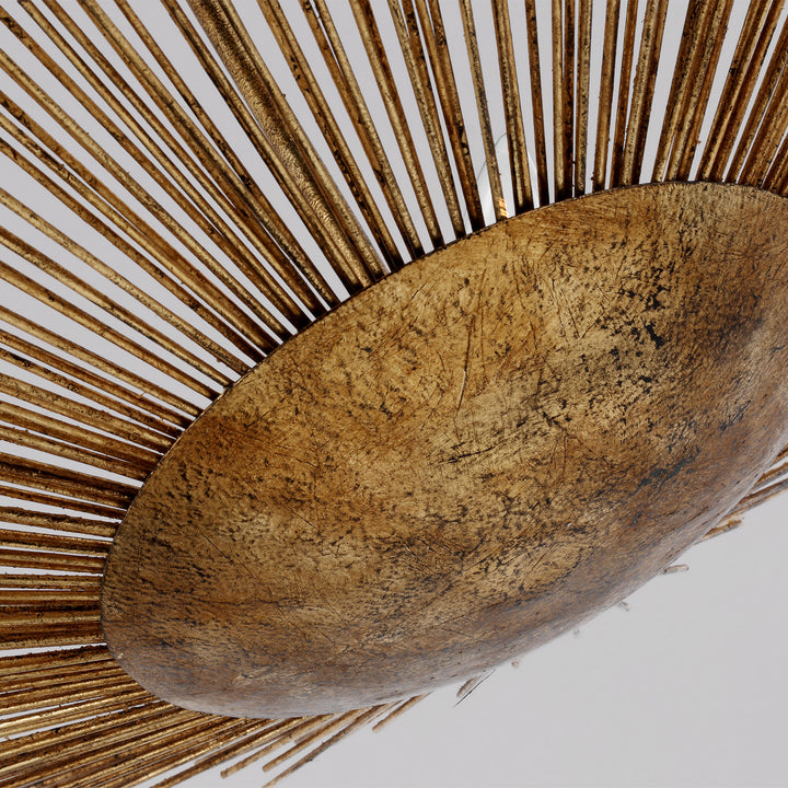 Visual Comfort Studio Canada - AP1084ADB - Four Light Pendant - Helios - Antique Gild