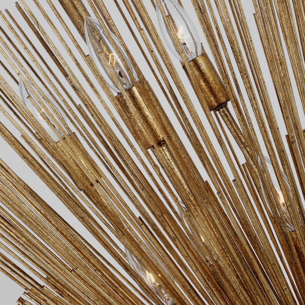 Visual Comfort Studio Canada - AP1146ADB - Six Light Pendant - Helios - Antique Gild