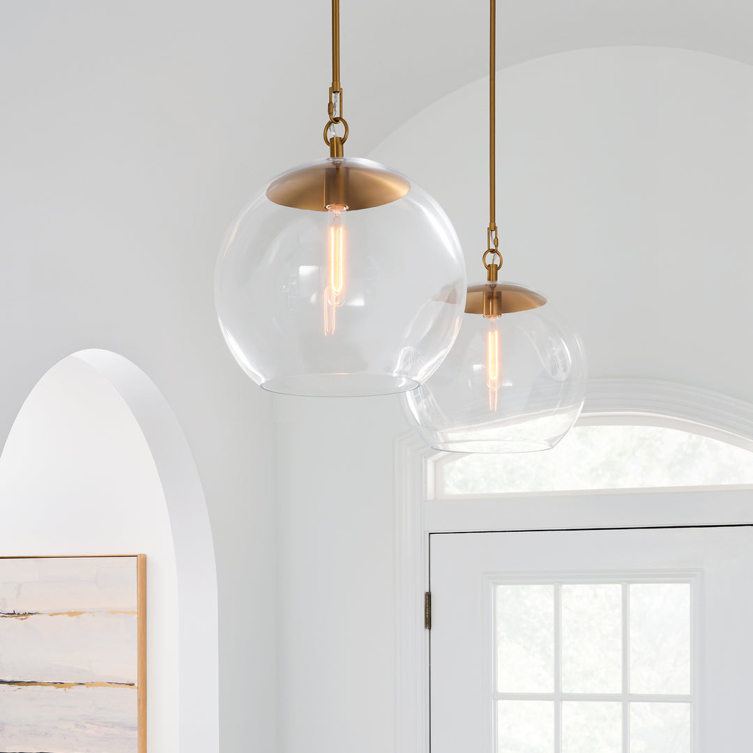 Visual Comfort Studio Canada - CP1041BBS - One Light Pendant - Atlantic - Burnished Brass