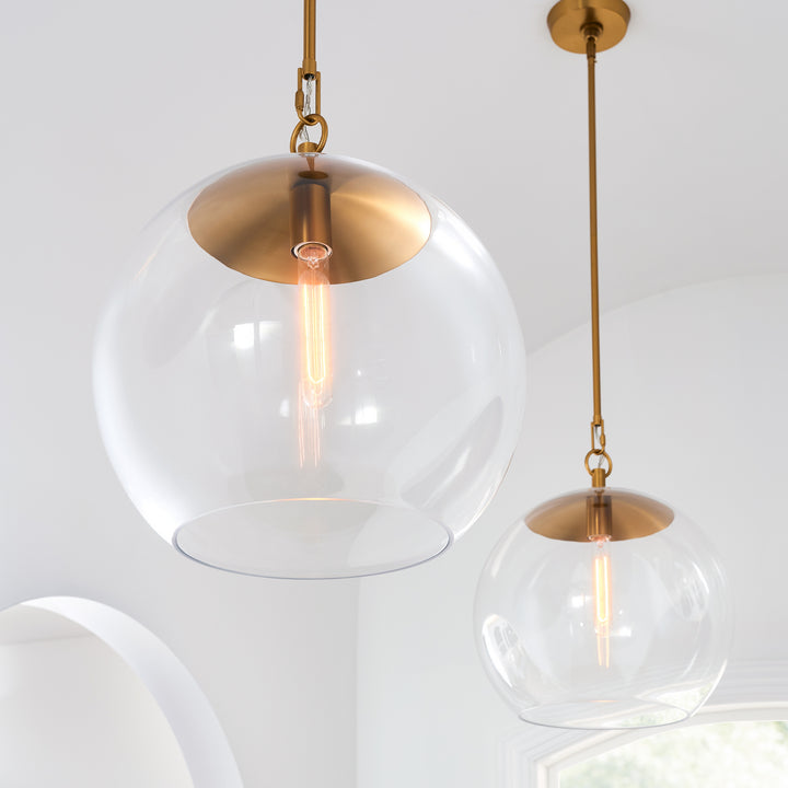 Visual Comfort Studio Canada - CP1041BBS - One Light Pendant - Atlantic - Burnished Brass