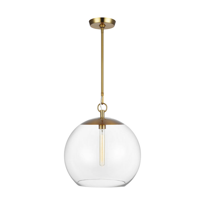 Atlantic One Light Pendant in Burnished Brass - available from The Lighting Shoppe, trusted by Canadian homeowners