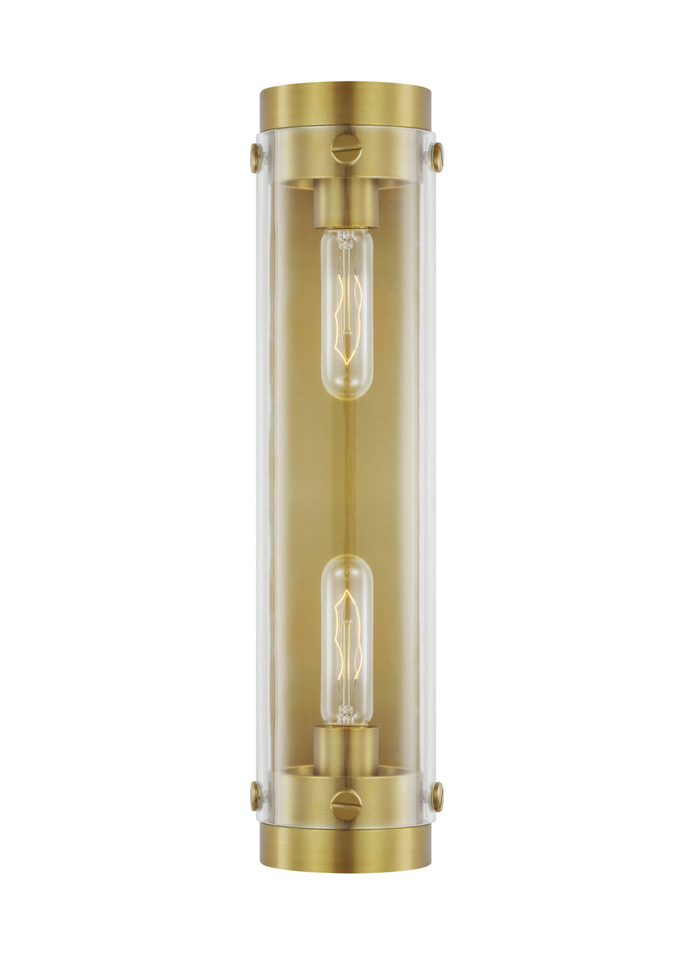 Visual Comfort Studio Canada - CW1002BBS - Two Light Wall Sconce - Garrett - Burnished Brass