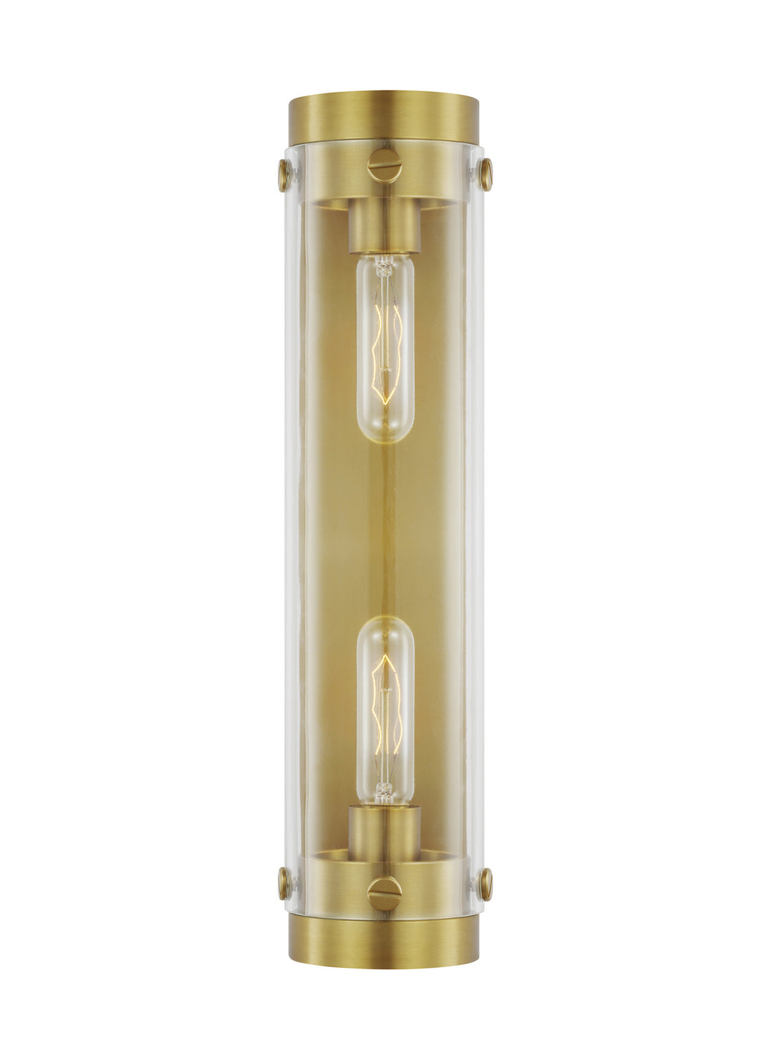 Visual Comfort Studio Canada - CW1002BBS - Two Light Wall Sconce - Garrett - Burnished Brass