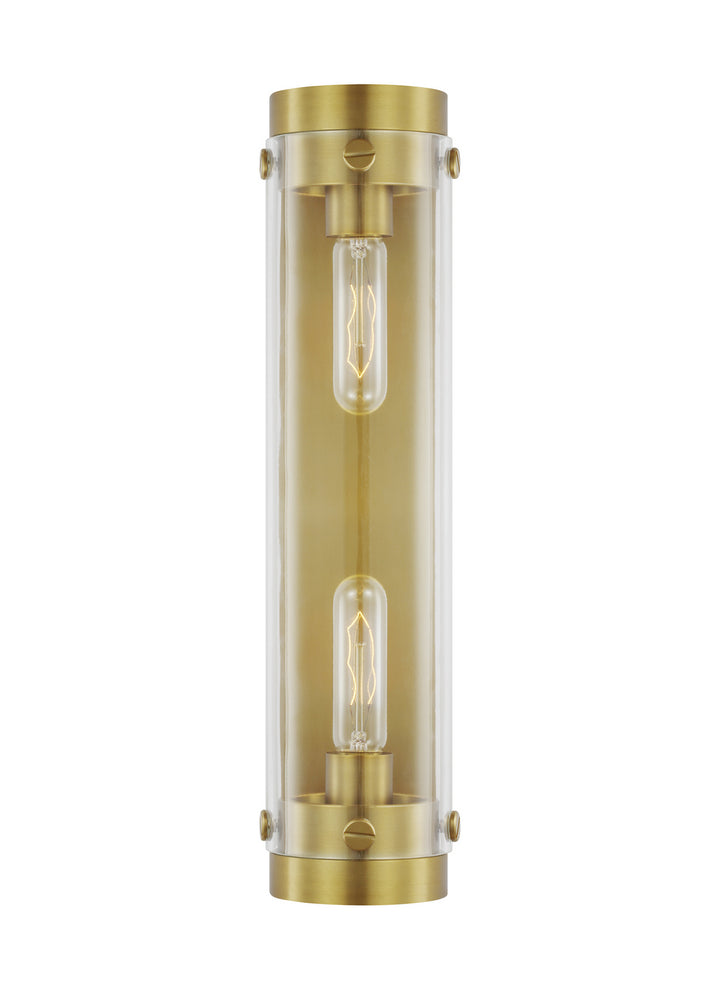 Visual Comfort Studio Canada - CW1002BBS - Two Light Wall Sconce - Garrett - Burnished Brass