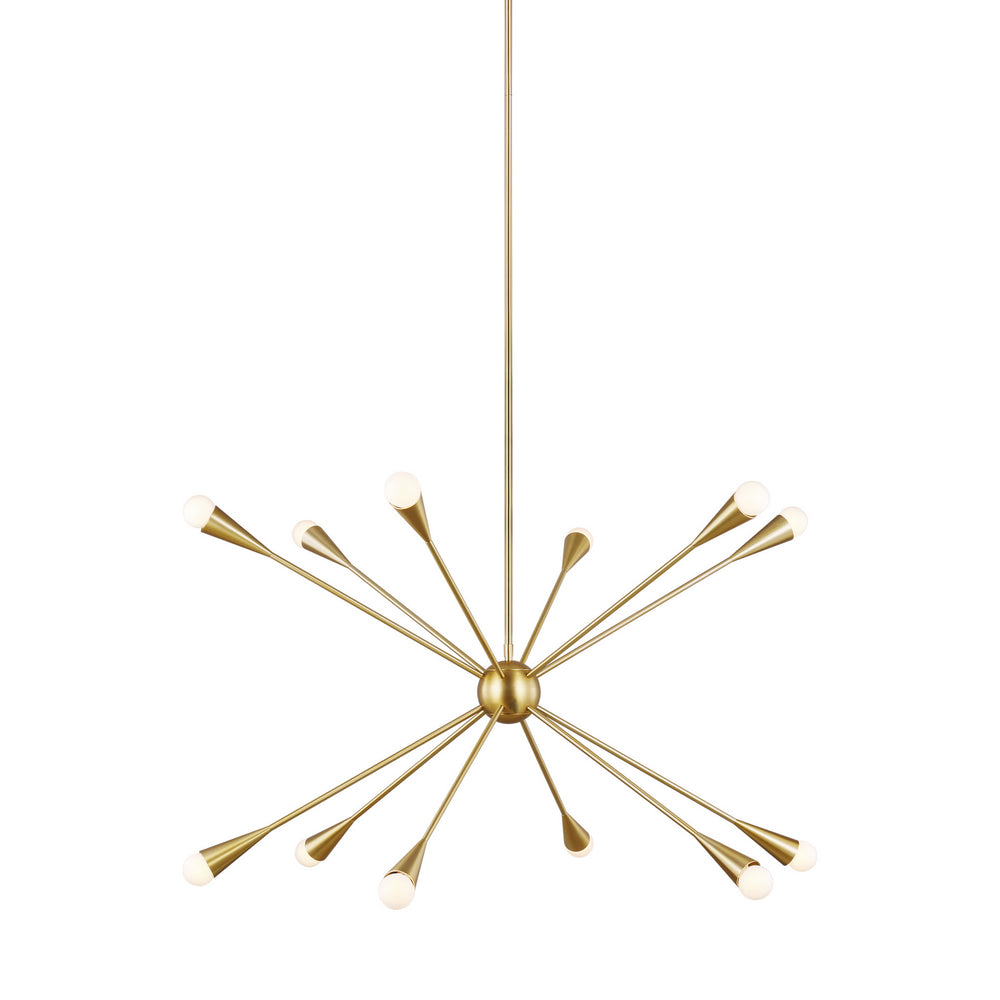 Visual Comfort Studio Canada - EC10312BBS - 12 Light Chandelier - Jax - Burnished Brass
