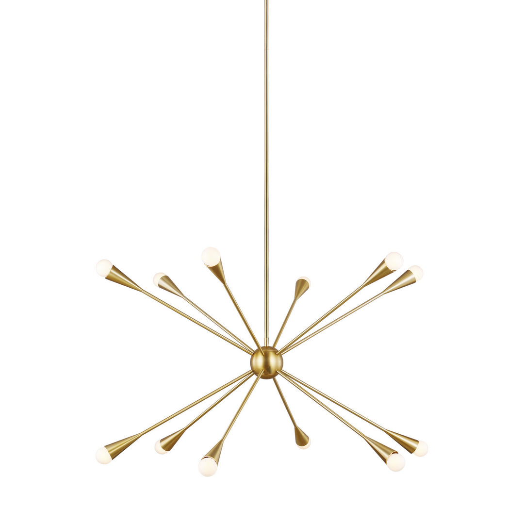 Visual Comfort Studio Canada - EC10312BBS - 12 Light Chandelier - Jax - Burnished Brass