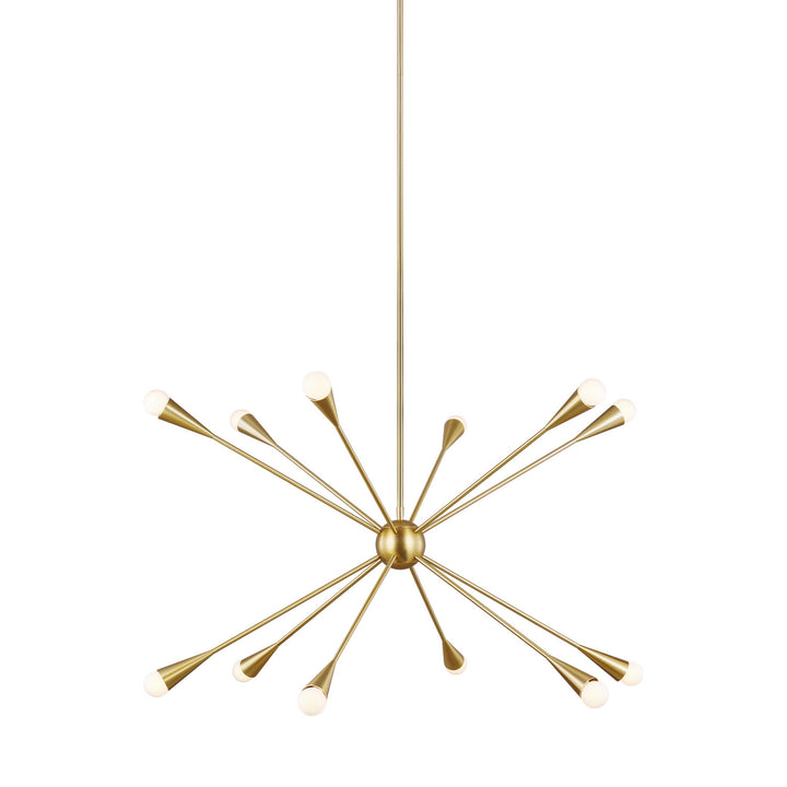 Visual Comfort Studio Canada - EC10312BBS - 12 Light Chandelier - Jax - Burnished Brass
