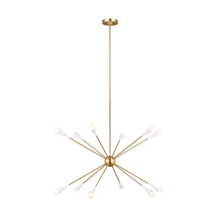 Visual Comfort Studio Canada - EC10312BBS - 12 Light Chandelier - Jax - Burnished Brass