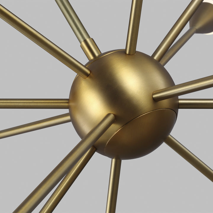 Visual Comfort Studio Canada - EC10312BBS - 12 Light Chandelier - Jax - Burnished Brass