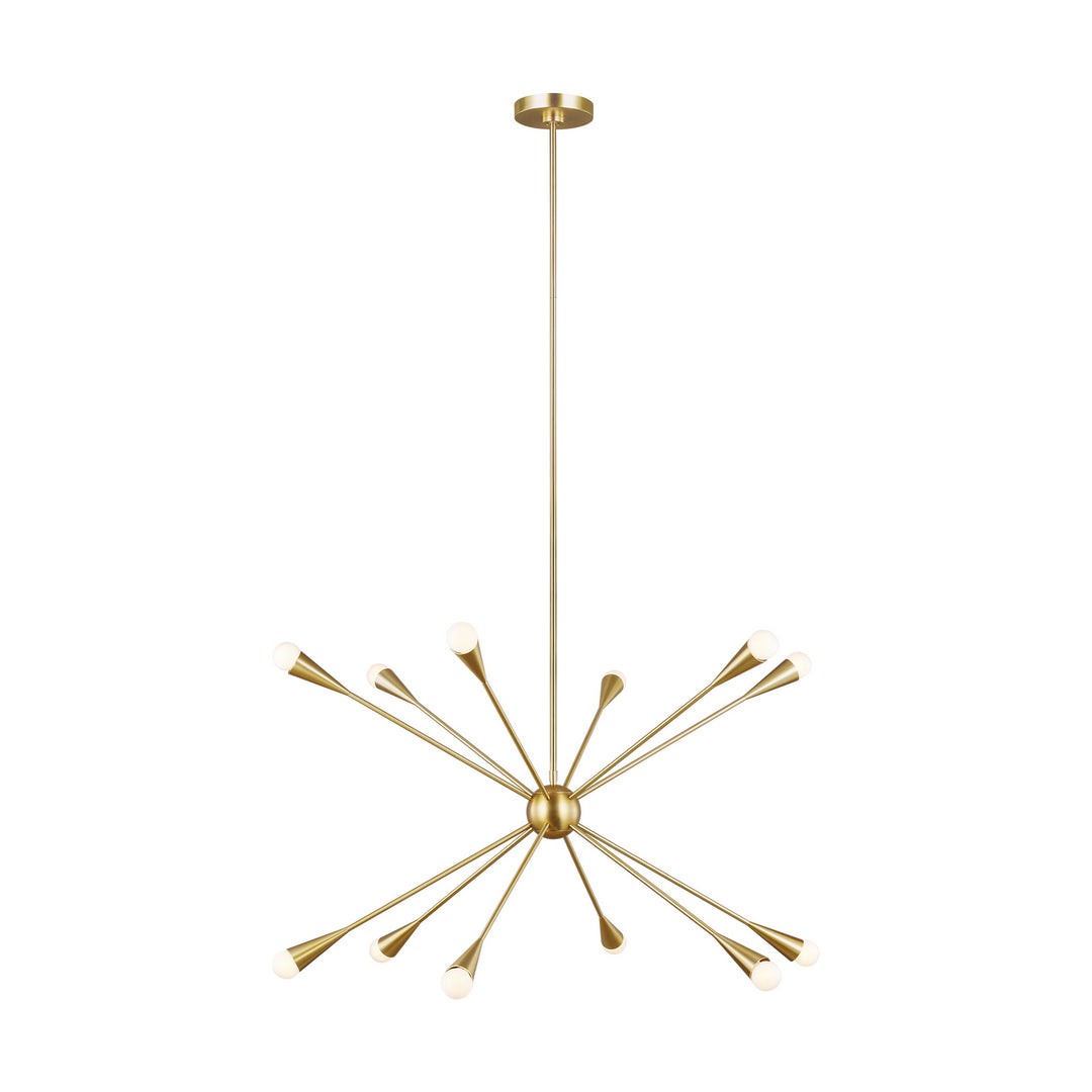 Visual Comfort Studio Canada - EC10312BBS - 12 Light Chandelier - Jax - Burnished Brass