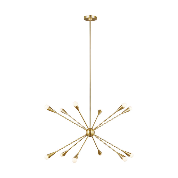 Visual Comfort Studio Canada - EC10312BBS - 12 Light Chandelier - Jax - Burnished Brass