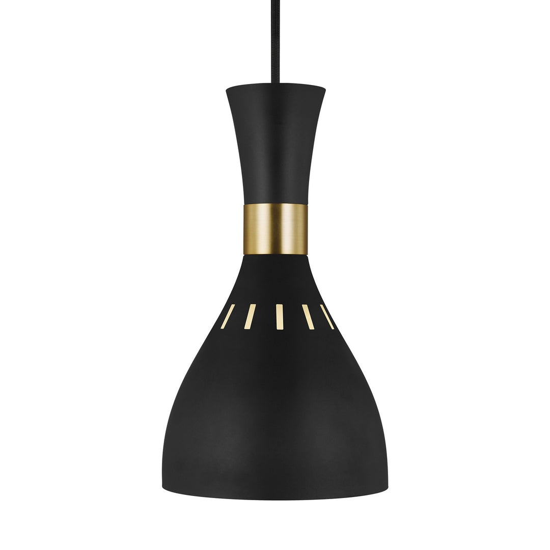 Visual Comfort Studio Canada - EP1141MBK - One Light Pendant - Joan - Midnight Black